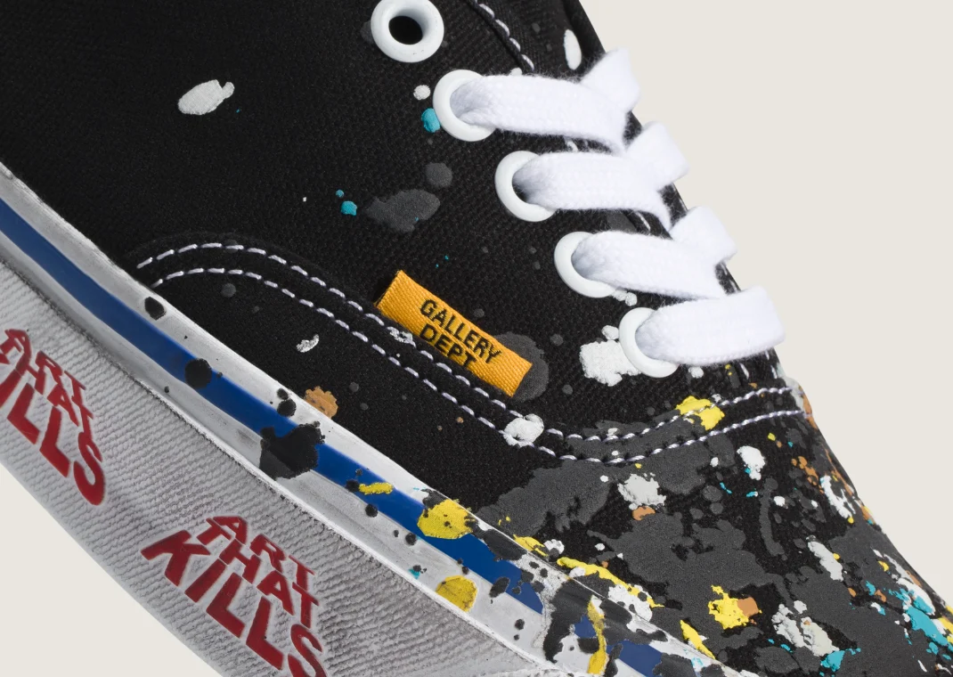 【2025年 12/11 発売】GALLERY DEPARTMENT × VANS AUTHENTIC 44 “Black” (ギャラリーデプト バンズ オーセンティック “ブラック”) [VN000EEUBLA]