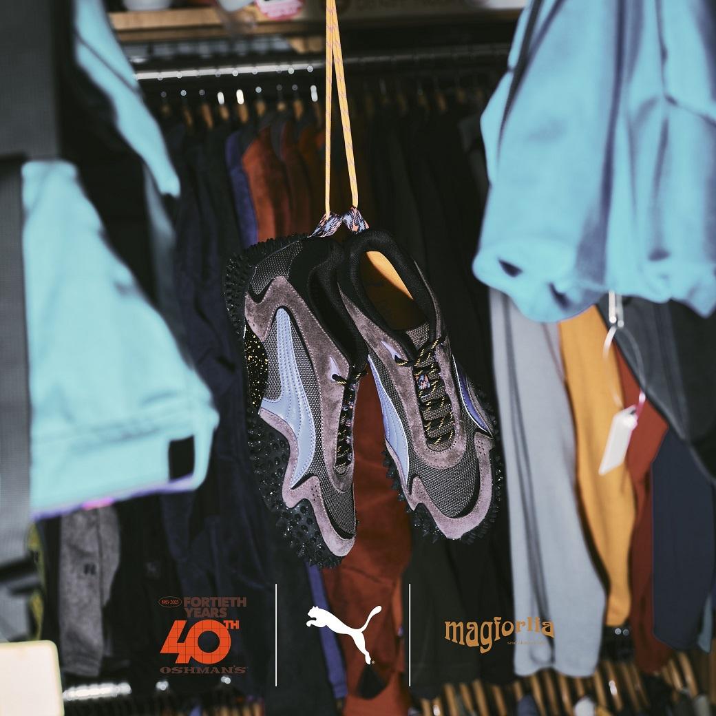 【2025年 11/15 発売】OSHMAN'S 40周年 × Magforlia × PUMA MOSTRO XC (オッシュマンズ 40th Anniversary マグフォリア プーマ モストロ)