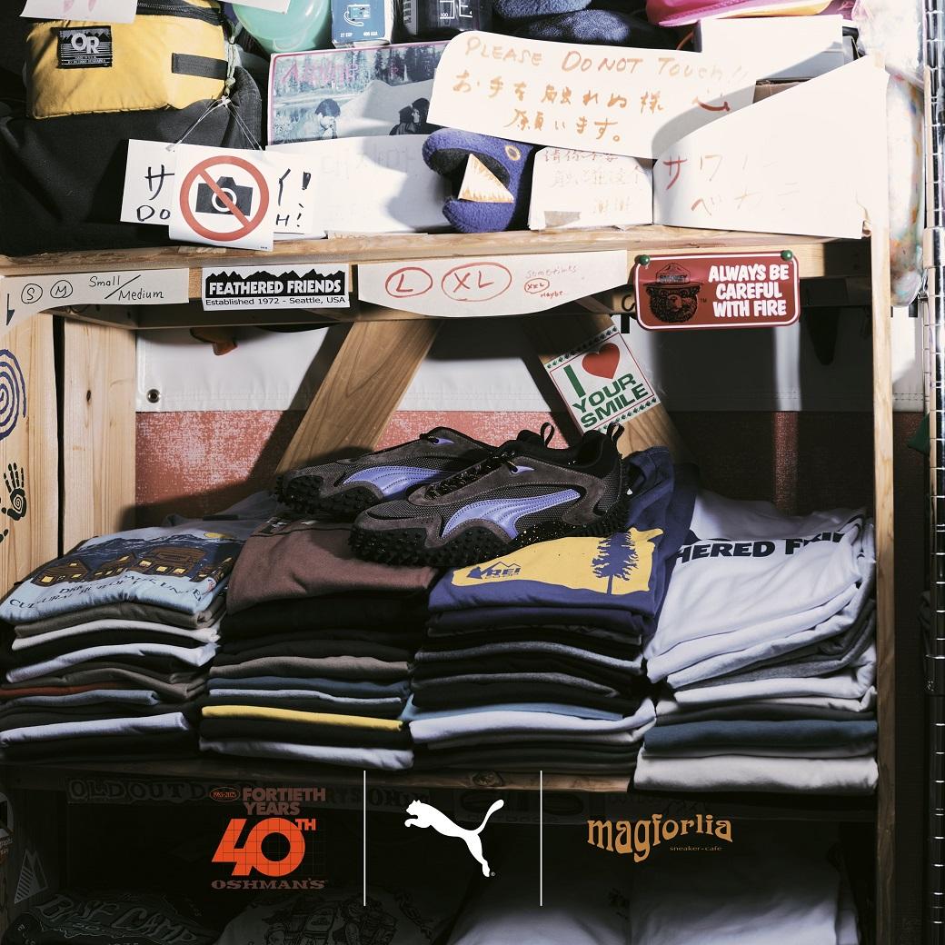 【2025年 11/15 発売】OSHMAN’S 40周年 × Magforlia × PUMA MOSTRO XC (オッシュマンズ 40th Anniversary マグフォリア プーマ モストロ)