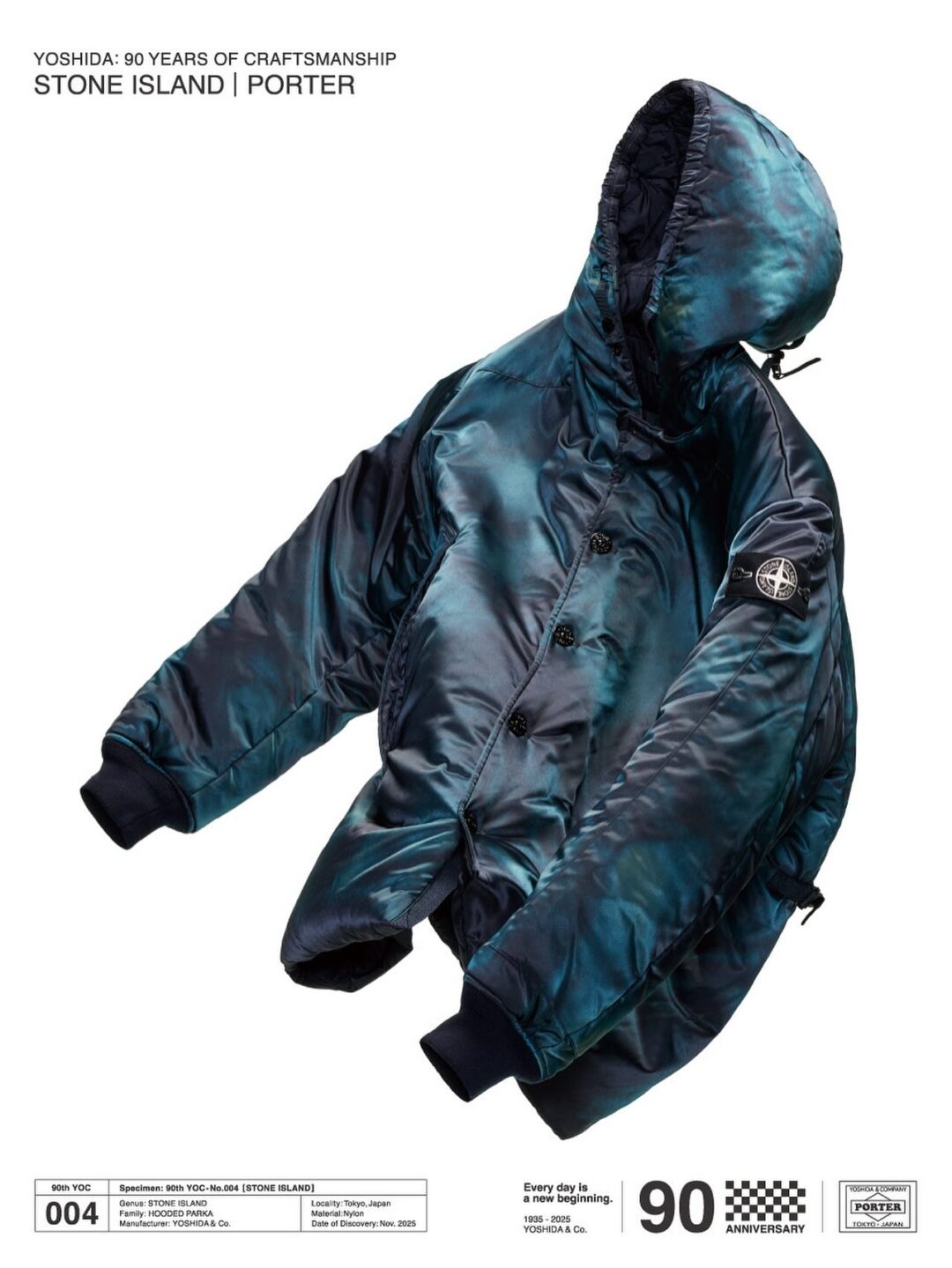 Stone Island × PORTER コラボアイテムが2025年 11/14 発売 (ストーンアイランド ポーター)