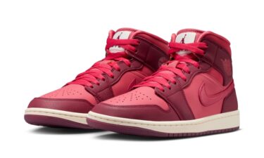 【2026年 2月 発売予定】NIKE AIR JORDAN 1 MID "Valentine 2026/Team Red" (ナイキ エア ショーダン ミッド "バレンタイン/チームレッド") [IB7018-600]