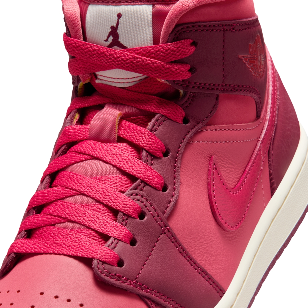 【2026年 2月 発売予定】NIKE AIR JORDAN 1 MID “Valentine 2026/Team Red” (ナイキ エア ショーダン ミッド “バレンタイン/チームレッド”) [IB7018-600]