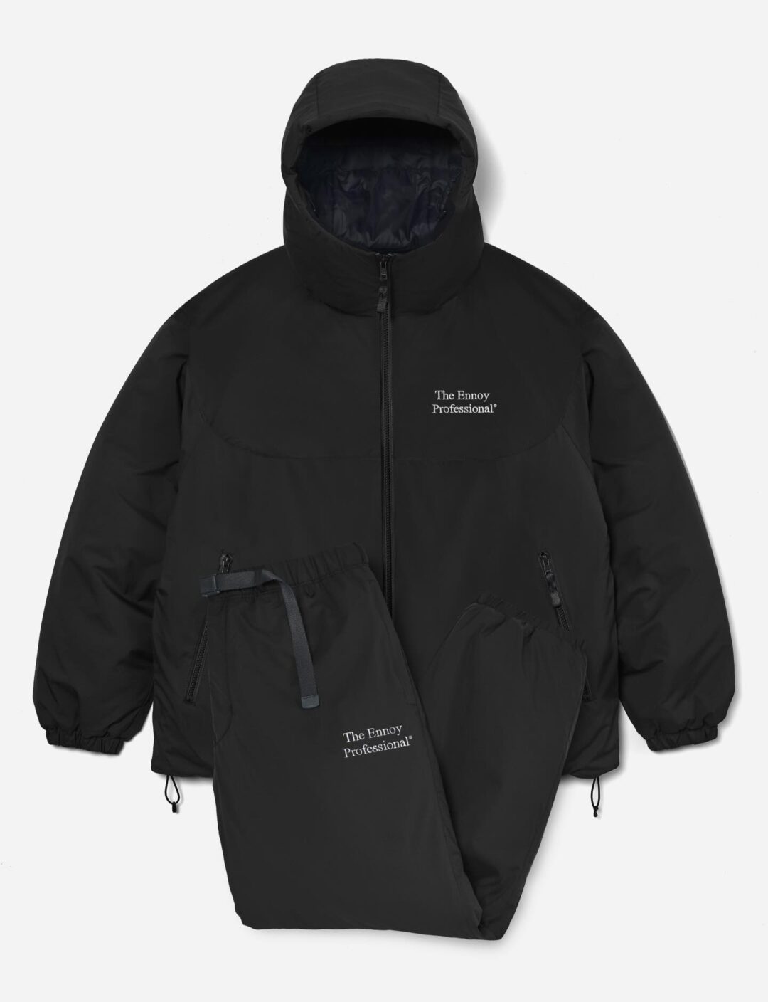 【2026年 1/10 抽選販売】ENNOY 2026 SS “PROFESSIONAL PADDED SET UP & KNIT CAP & PADDED NYLON HOODIE” (エンノイ)