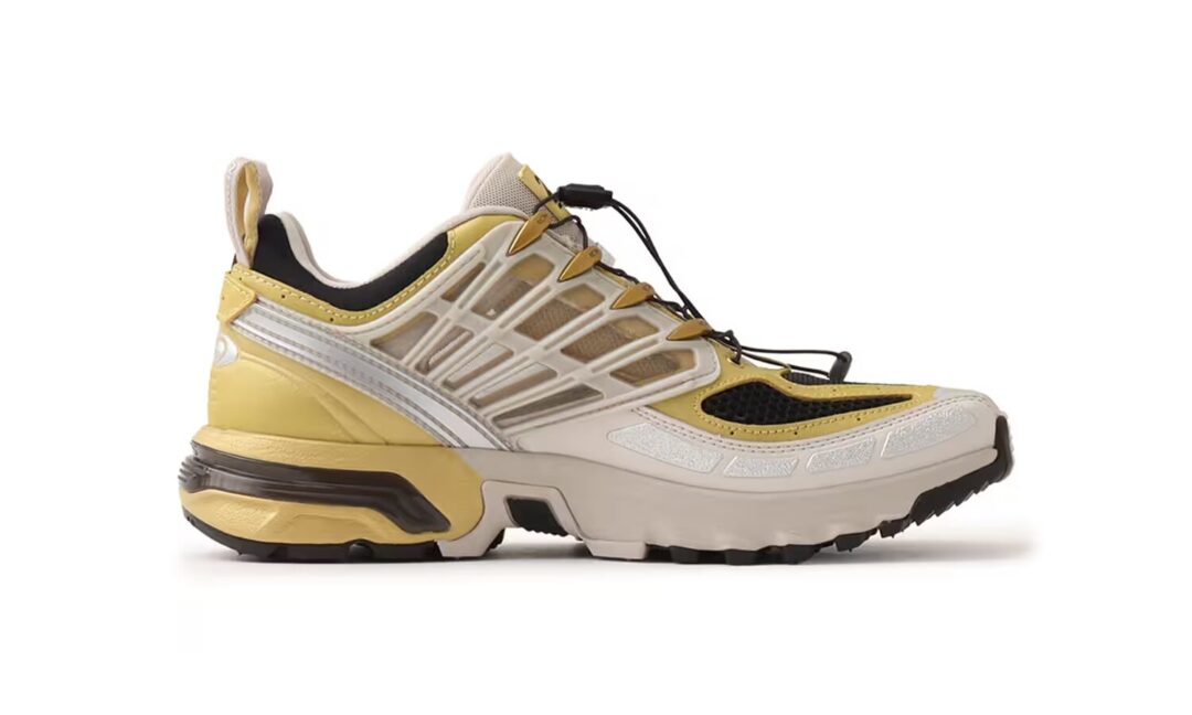 【2025年 12/10 発売】Salomon ACS PRO 20Y “Rich Gold Old/Silver Cloud/Black” (サロモン) [L49160800]