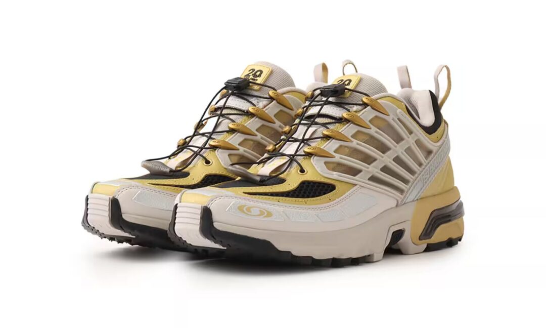 【2025年 12/10 発売】Salomon ACS PRO 20Y “Rich Gold Old/Silver Cloud/Black” (サロモン) [L49160800]