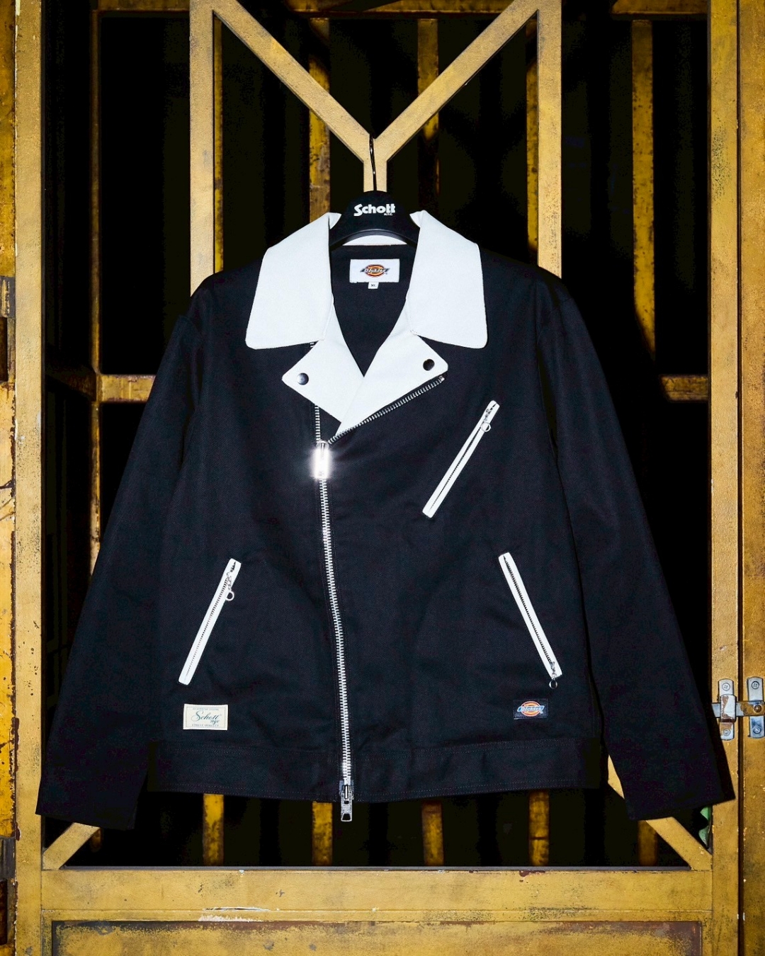 【2026年 初売り】Schott × Dickies ツートーンジャケット & ワークパンツが元旦 1/1 発売 (ショット ディッキーズ)