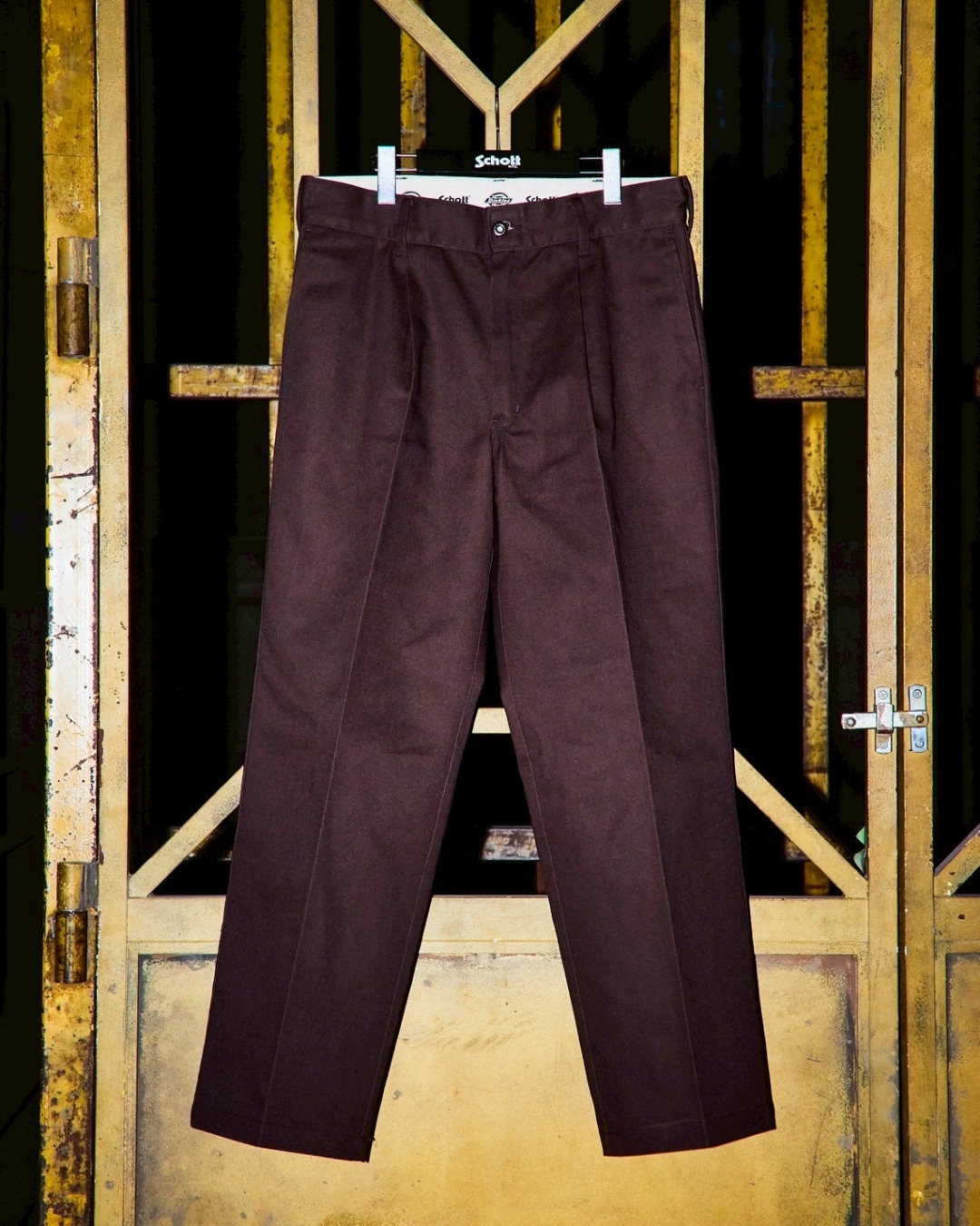 【2026年 初売り】Schott × Dickies ツートーンジャケット & ワークパンツが元旦 1/1 発売 (ショット ディッキーズ)