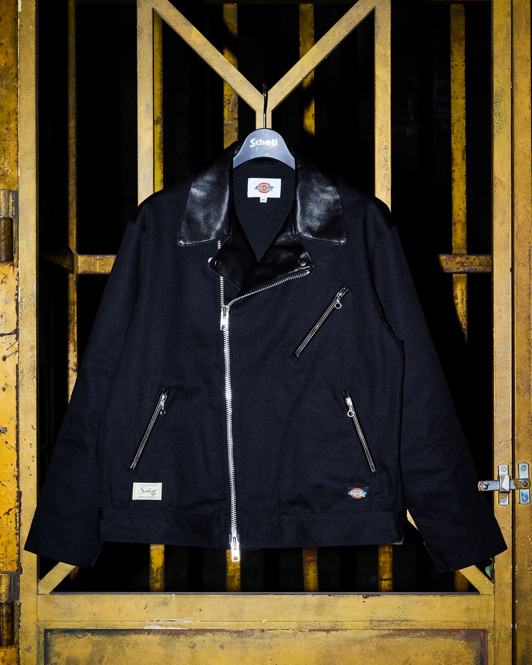 【2026年 初売り】Schott × Dickies ツートーンジャケット & ワークパンツが元旦 1/1 発売 (ショット ディッキーズ)