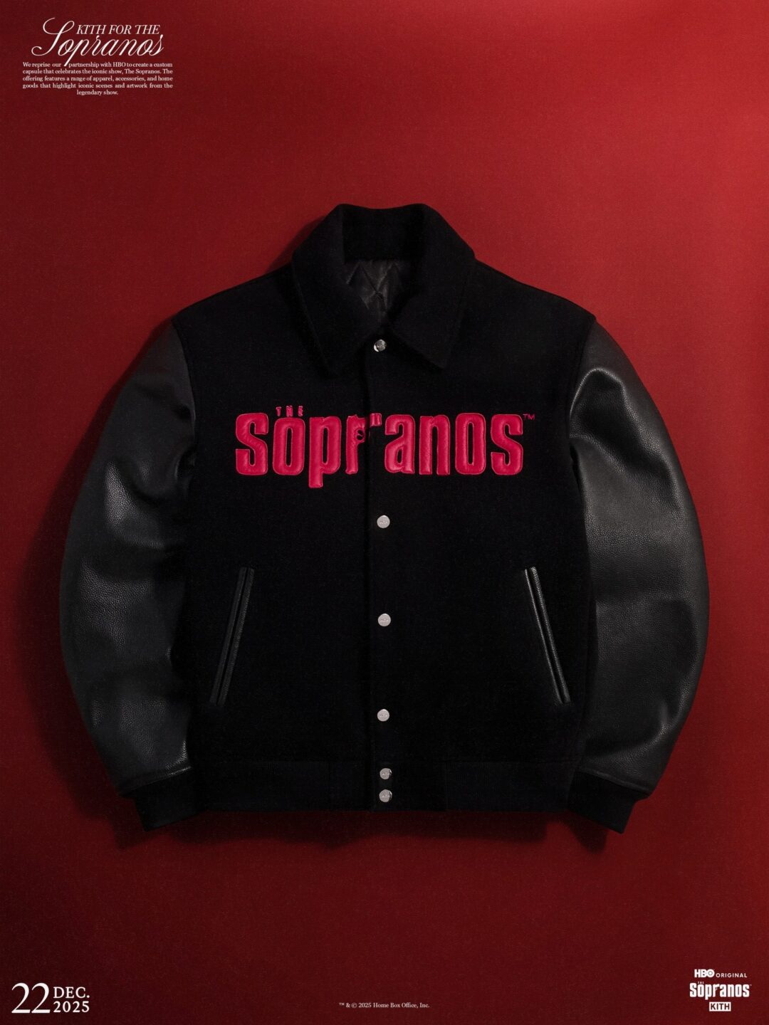 【Kith for The Sopranos】KITH MONDAY PROGRAM 2025年 12/22 発売 (キス ザ・ソプラノズ 哀愁のマフィア)