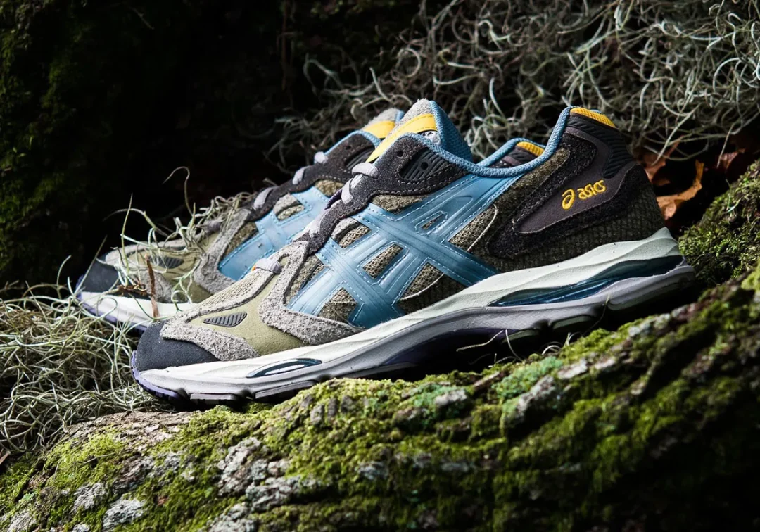 【2025年 12/25 発売】Sneaker Politics x ASICS GEL-K1011 "Khaki/Stormy Sea" (スニーカーポリティクス アシックス) [1203A828.300]