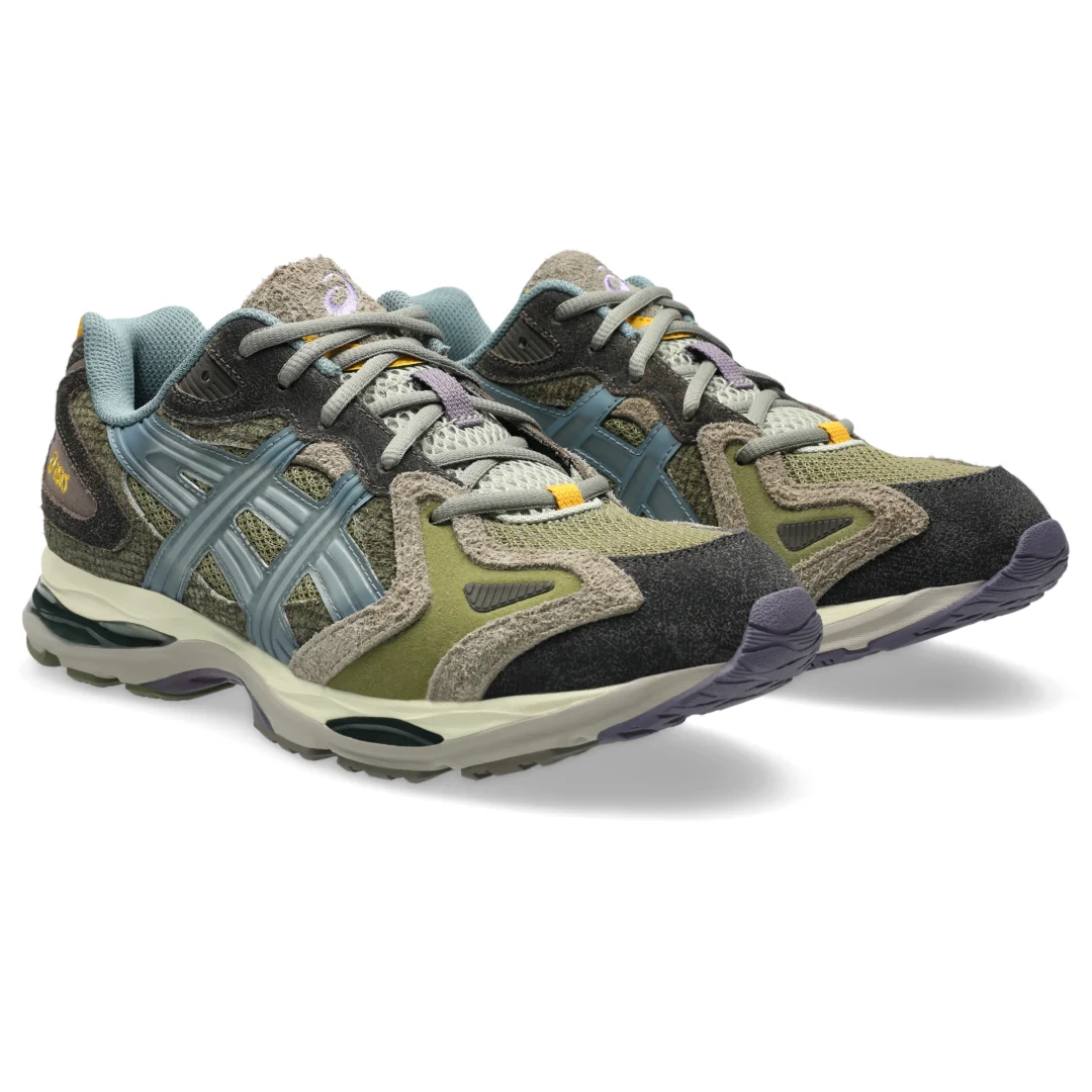 【2025年 12/25 発売】Sneaker Politics x ASICS GEL-K1011 “Khaki/Stormy Sea” (スニーカーポリティクス アシックス) [1203A828.300]