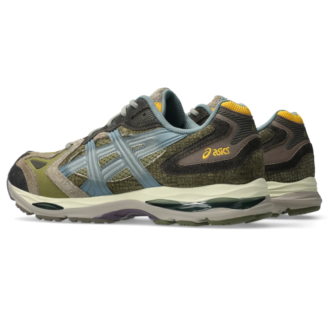 【2025年 12/25 発売】Sneaker Politics x ASICS GEL-K1011 “Khaki/Stormy Sea” (スニーカーポリティクス アシックス) [1203A828.300]