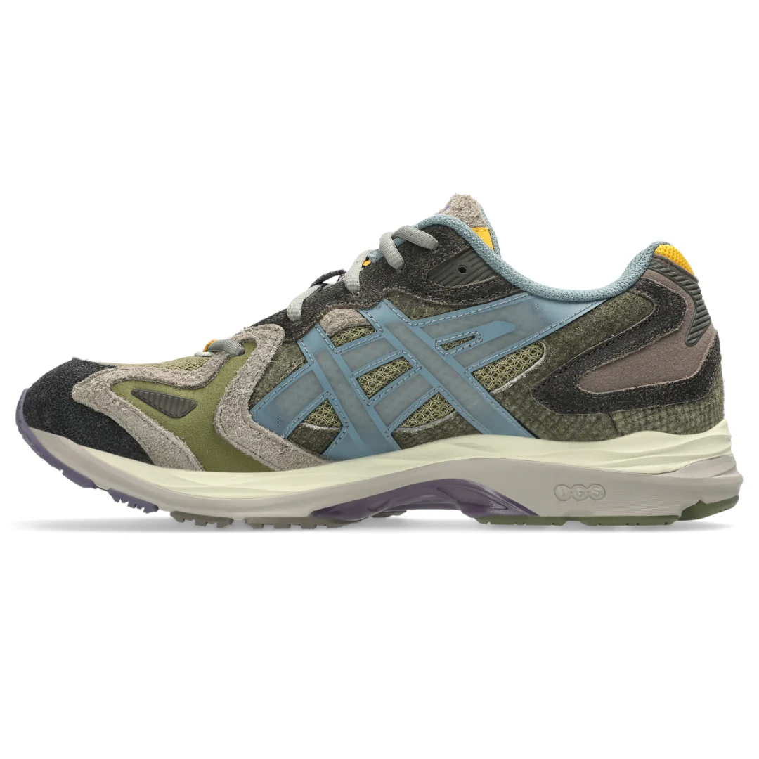 【2025年 12/25 発売】Sneaker Politics x ASICS GEL-K1011 “Khaki/Stormy Sea” (スニーカーポリティクス アシックス) [1203A828.300]