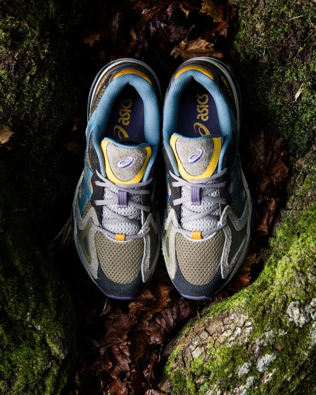 【2025年 12/25 発売】Sneaker Politics x ASICS GEL-K1011 “Khaki/Stormy Sea” (スニーカーポリティクス アシックス) [1203A828.300]