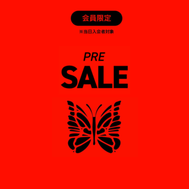 STUDIOUS NEEDLES PRE SALEが開催 (ニードルズ ステュディオス)