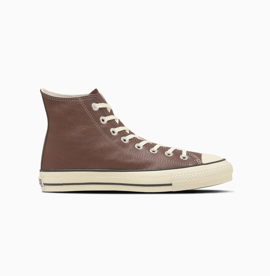 【2026年 1/22 発売】CONVERSE LEATHER ALL STAR J HI “Brown” (コンバース レザー オールスター) [31316330]