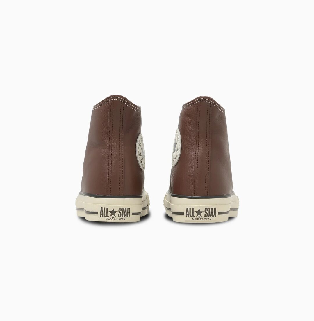 【2026年 1/22 発売】CONVERSE LEATHER ALL STAR J HI “Brown” (コンバース レザー オールスター) [31316330]