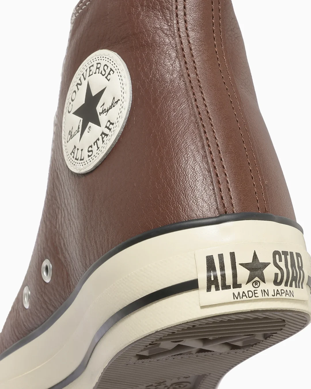 【2026年 1/22 発売】CONVERSE LEATHER ALL STAR J HI “Brown” (コンバース レザー オールスター) [31316330]