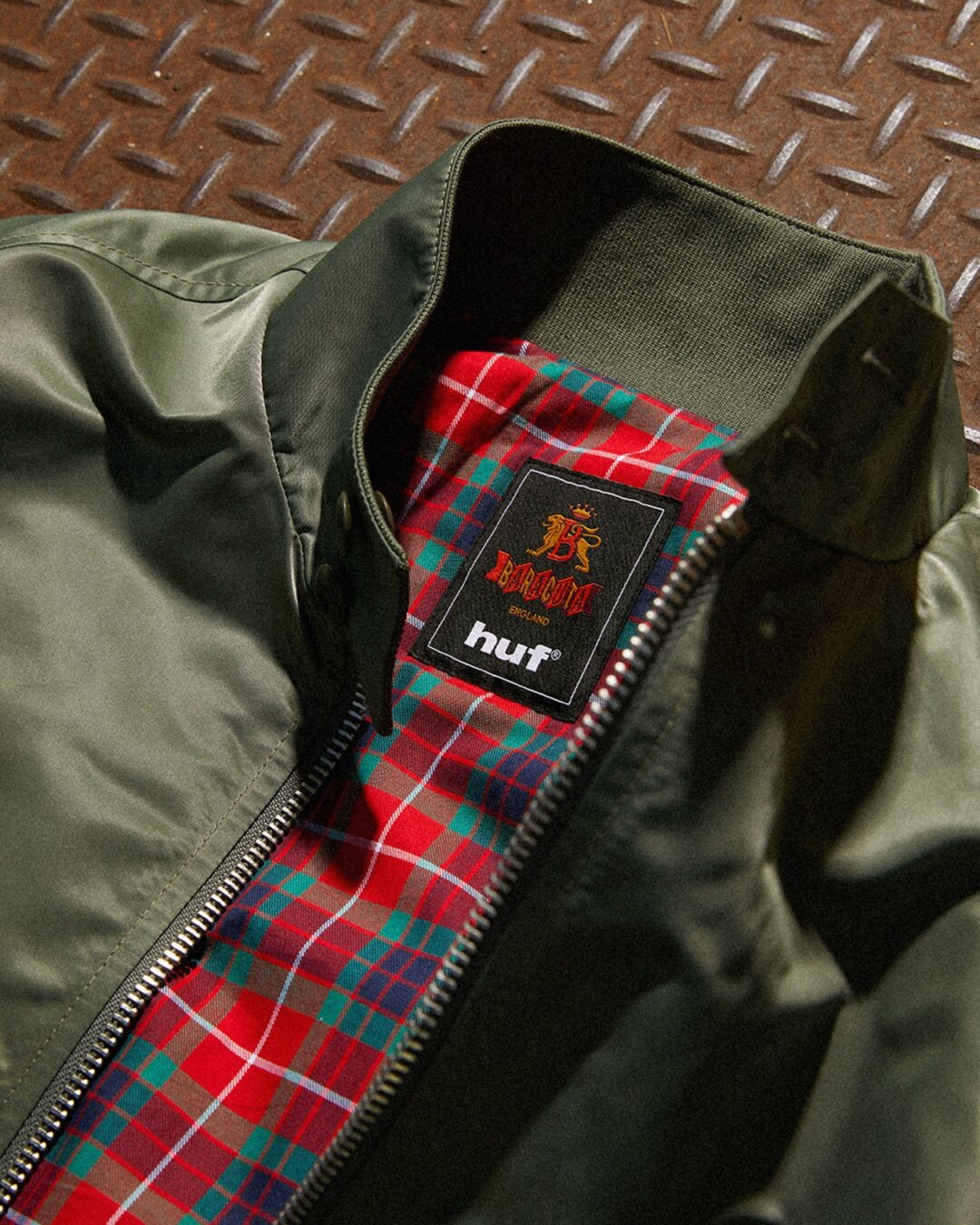 HUF × Baracuta コラボアイテムが近日発売 (ハフ バラクータ)