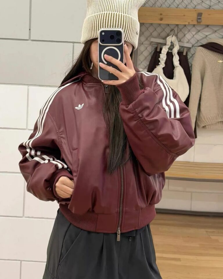 adidas Originals Hooded Leather Jacket Pad “Wine Red”が海外発売