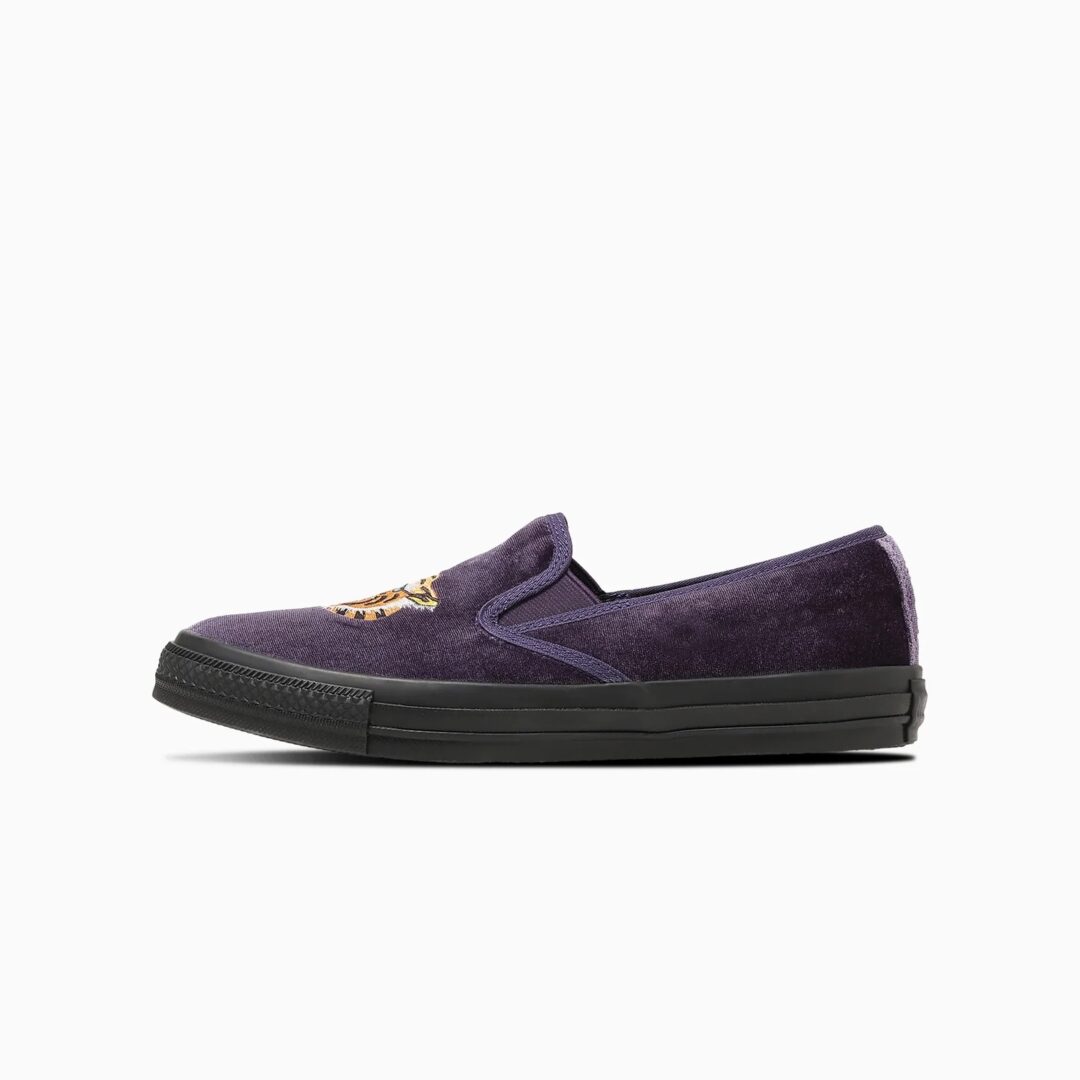 【2026年 1/27 発売】CONVERSE ALL STAR KUNGFU SLIP-ON “Royal Purple/Black” (コンバース オールスター カンフー スリップオン) [31317180/31317181]