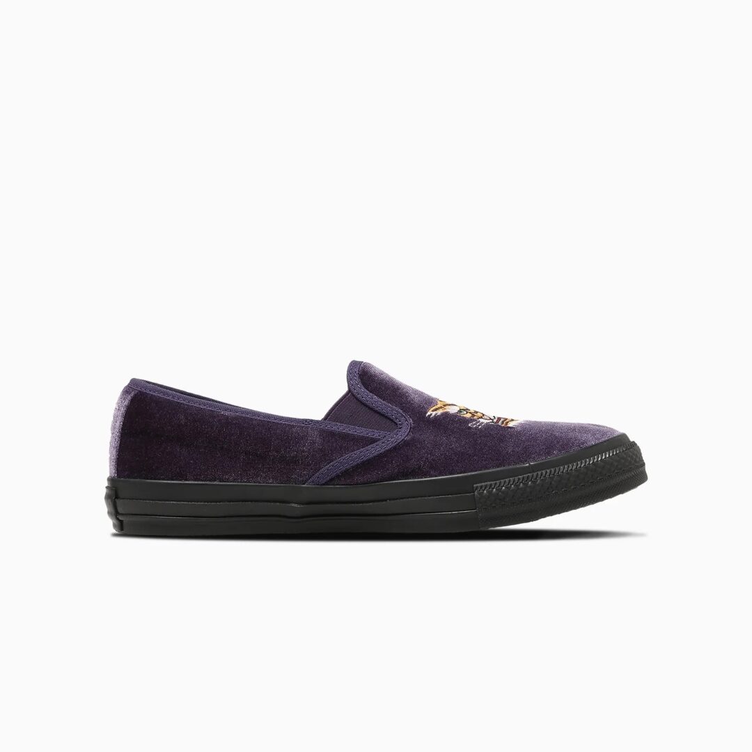 【2026年 1/27 発売】CONVERSE ALL STAR KUNGFU SLIP-ON “Royal Purple/Black” (コンバース オールスター カンフー スリップオン) [31317180/31317181]