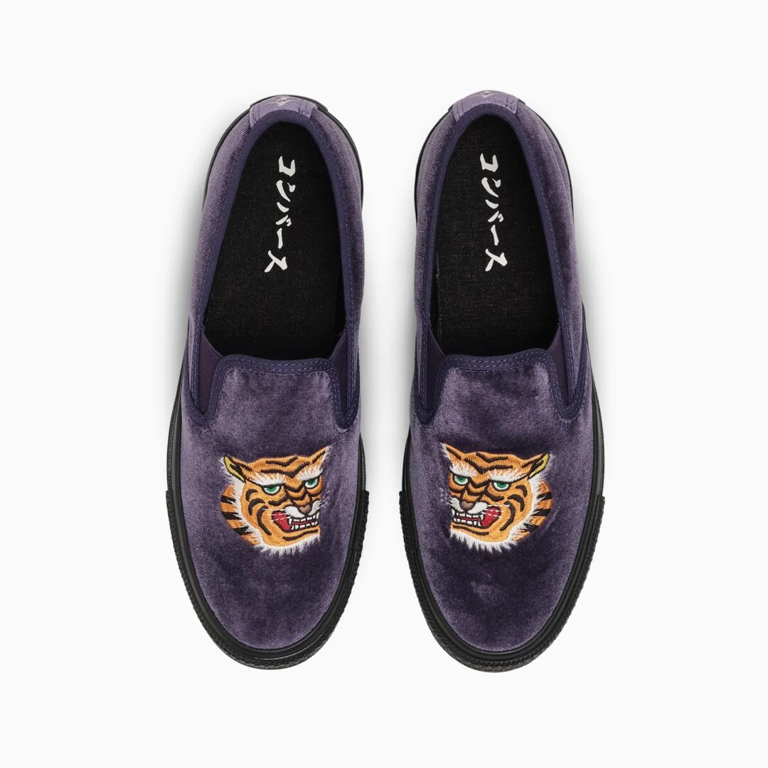 【2026年 1/27 発売】CONVERSE ALL STAR KUNGFU SLIP-ON “Royal Purple/Black” (コンバース オールスター カンフー スリップオン) [31317180/31317181]