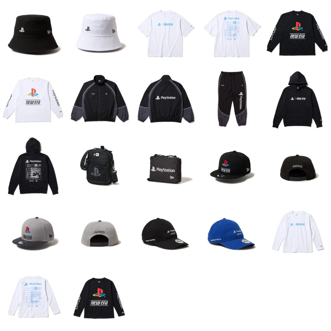 New Era × PlayStation 初コラボコレクションが2026年 1/8 発売 (ニューエラ プレイステーション)