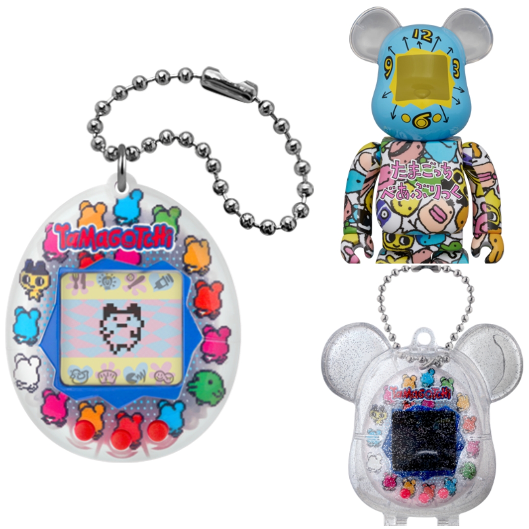BE@RBRICK × たまごっち コラボアイテムが「大たまごっち展」限定で2026年 1/7 & 1/10 発売 (ベアブリック Tamagotchi)
