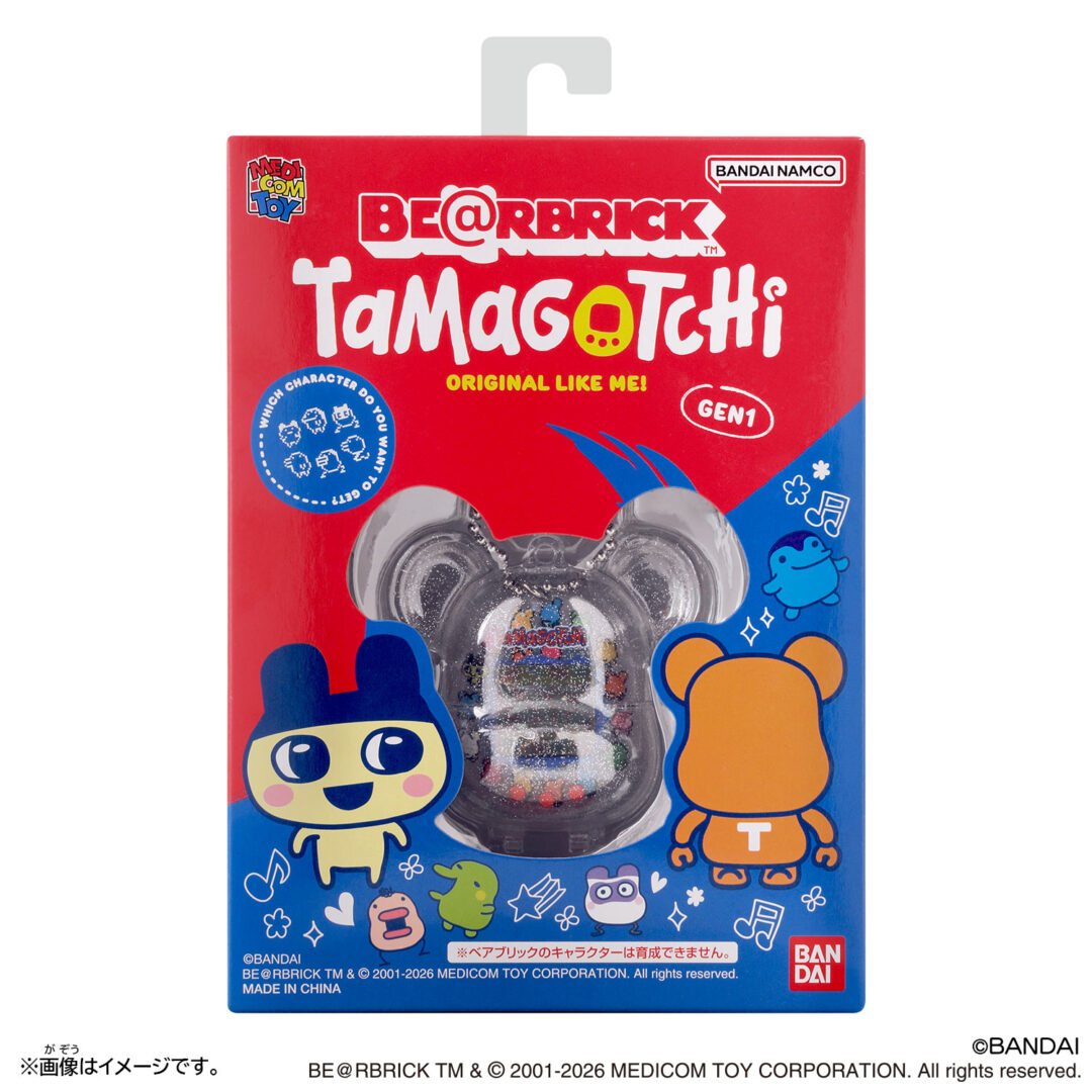 BE@RBRICK × たまごっち コラボアイテムが「大たまごっち展」限定で2026年 1/7 & 1/10 発売 (ベアブリック Tamagotchi)
