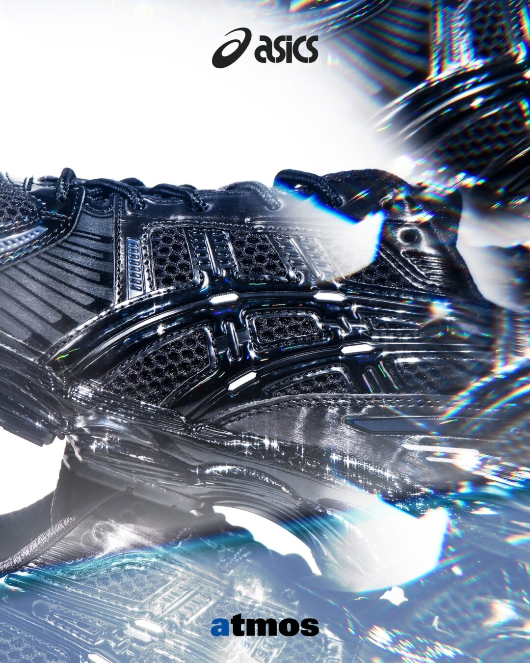 【2026年 2/13 発売予定】atmos × ASICS GEL-KAYANO 12.1 “Raden” (アトモス アシックス ゲルカヤノ “螺鈿 ラデン”) [1203A976.001]​