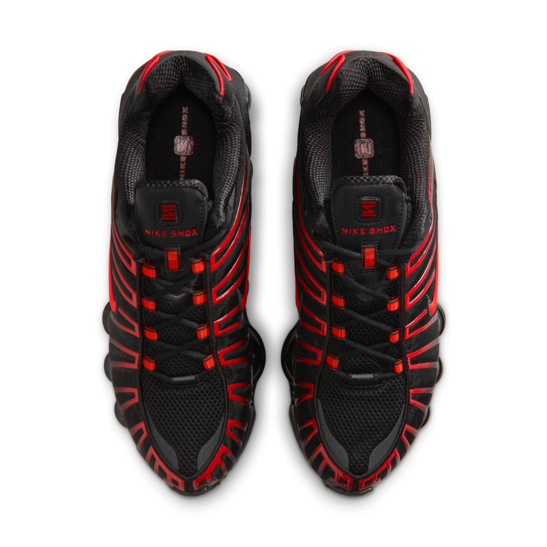 【2025年 12/15 発売】NIKE SHOX TL “Black/Light Crimson” (ナイキ ショックス TL “ブラック/ライトクリムゾン”) [AV3595-016]