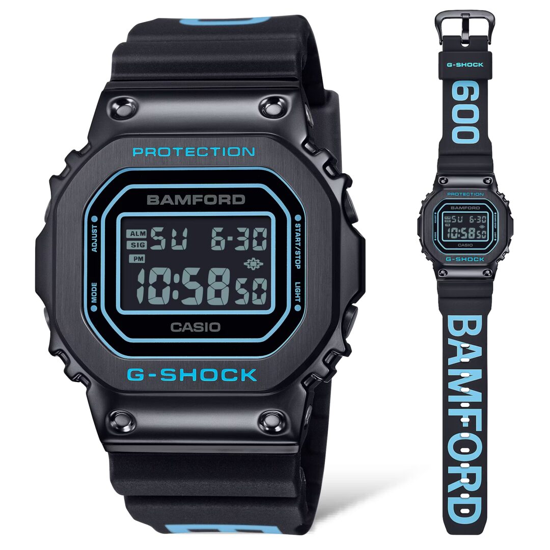 Bamford Watch Department × G-SHOCK コラボ「GM-5600BWD-1JR」が2025年 12/12 発売 (バンフォード・ウオッチ・デパートメント Gショック ジーショック)