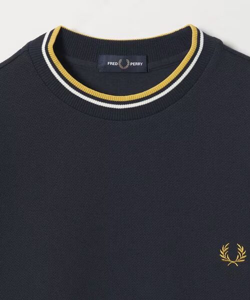 BEAUTY&YOUTH × FRED PERRY 2025 FW 別注 “ツインティップ クルーネック スウェット”が12月下旬 発売 (ビューティアンドユース フレッドペリー)
