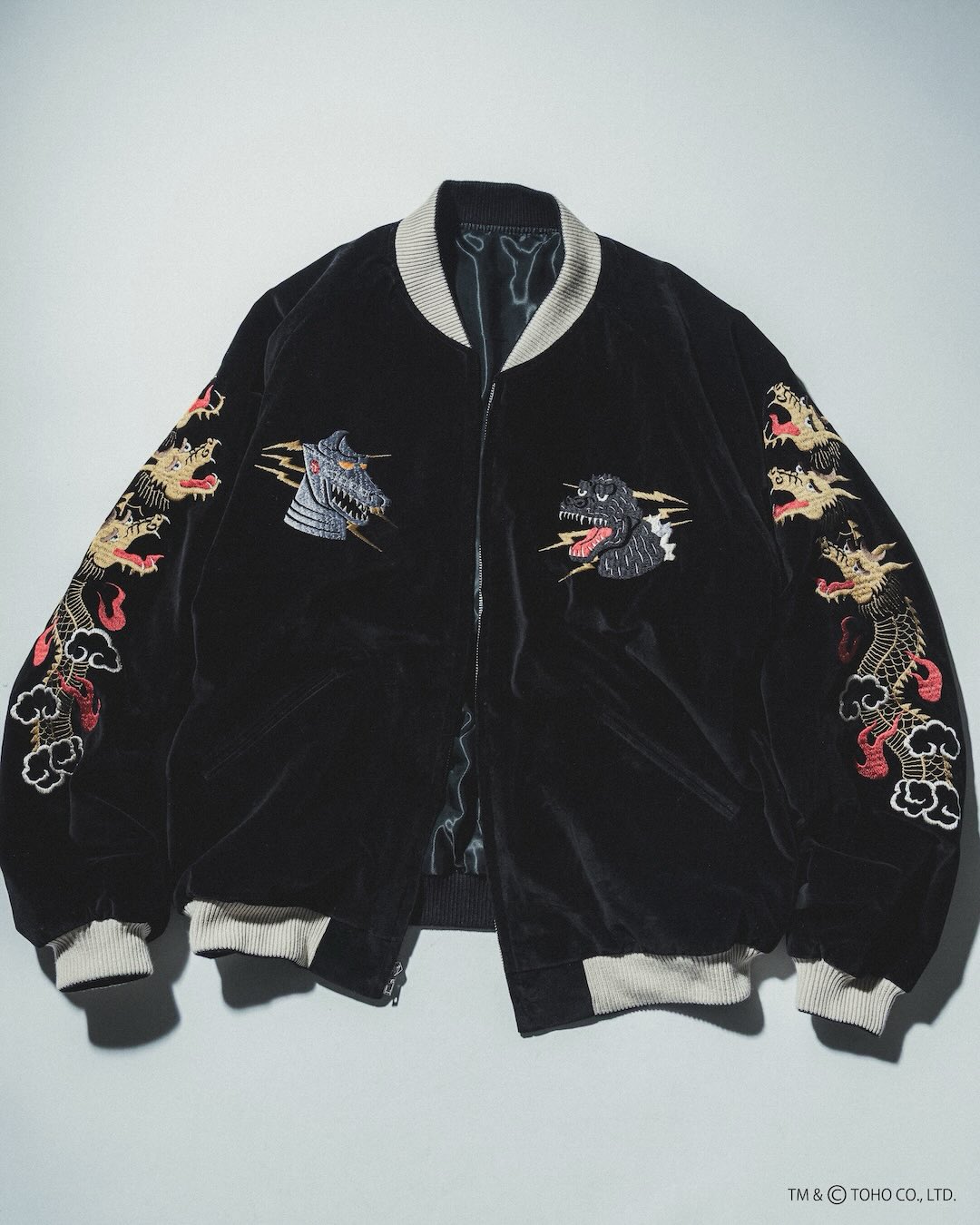 【2026年初売り】テーラー東洋 × BEAMS JAPAN コラボ “ゴジラ刺繍スカジャン”が1/2 から発売 (TAILOR TOYO ビームス)
