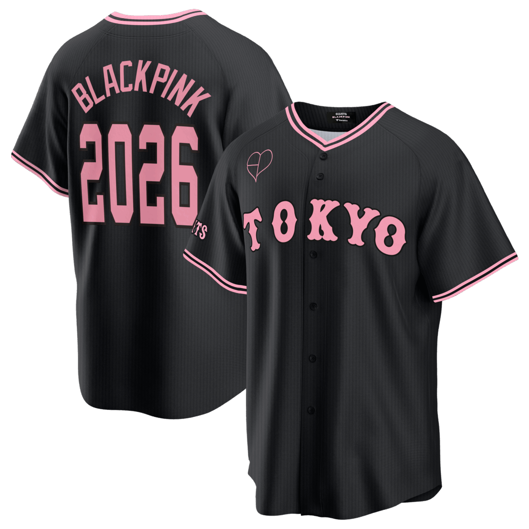 BLACKPINK × 読売ジャイアンツ & FC東京 コラボアイテムが2025年 1/8 発売 (ブラックピンク)