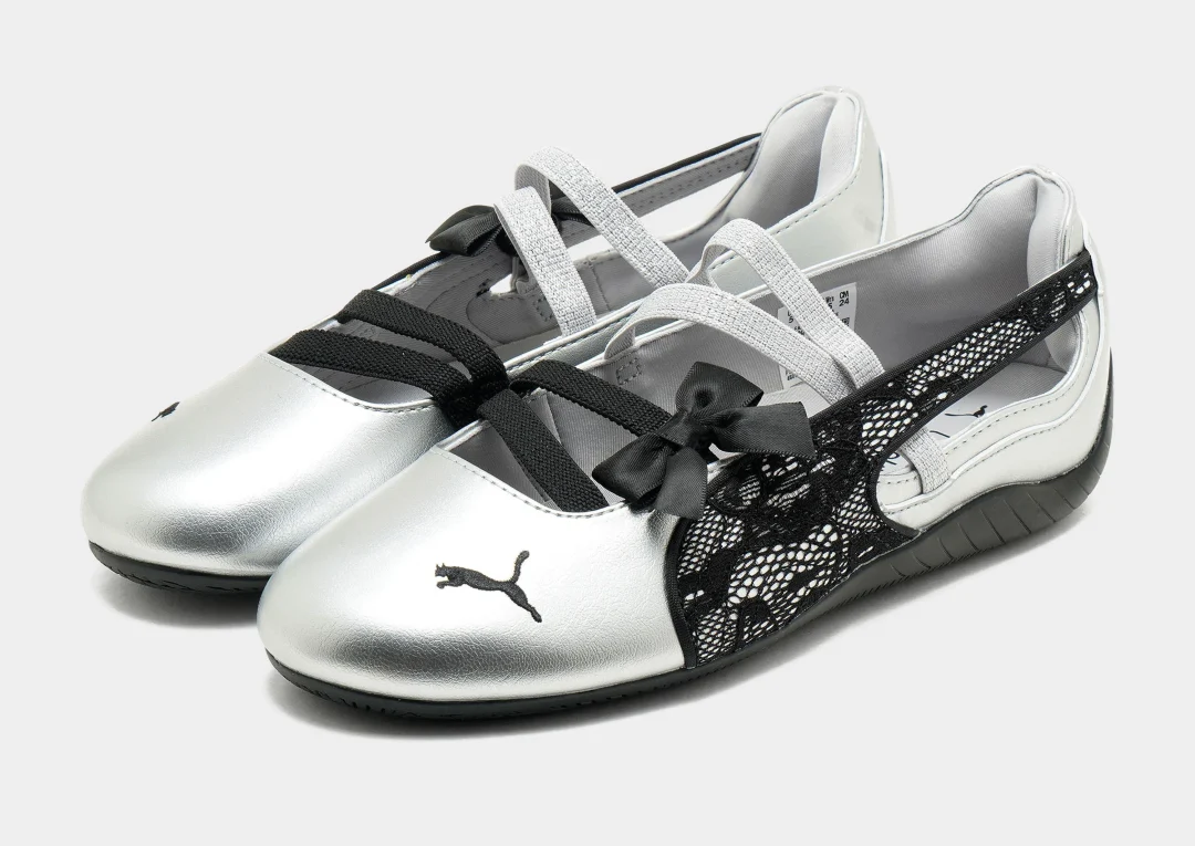 【JD Sports 限定】PUMA SPEEDCAT BALLET LACE “Black/Silver” (プーマ スピードキャット バレエ レース “ブラック/シルバー”) [408709-01/409009-01]