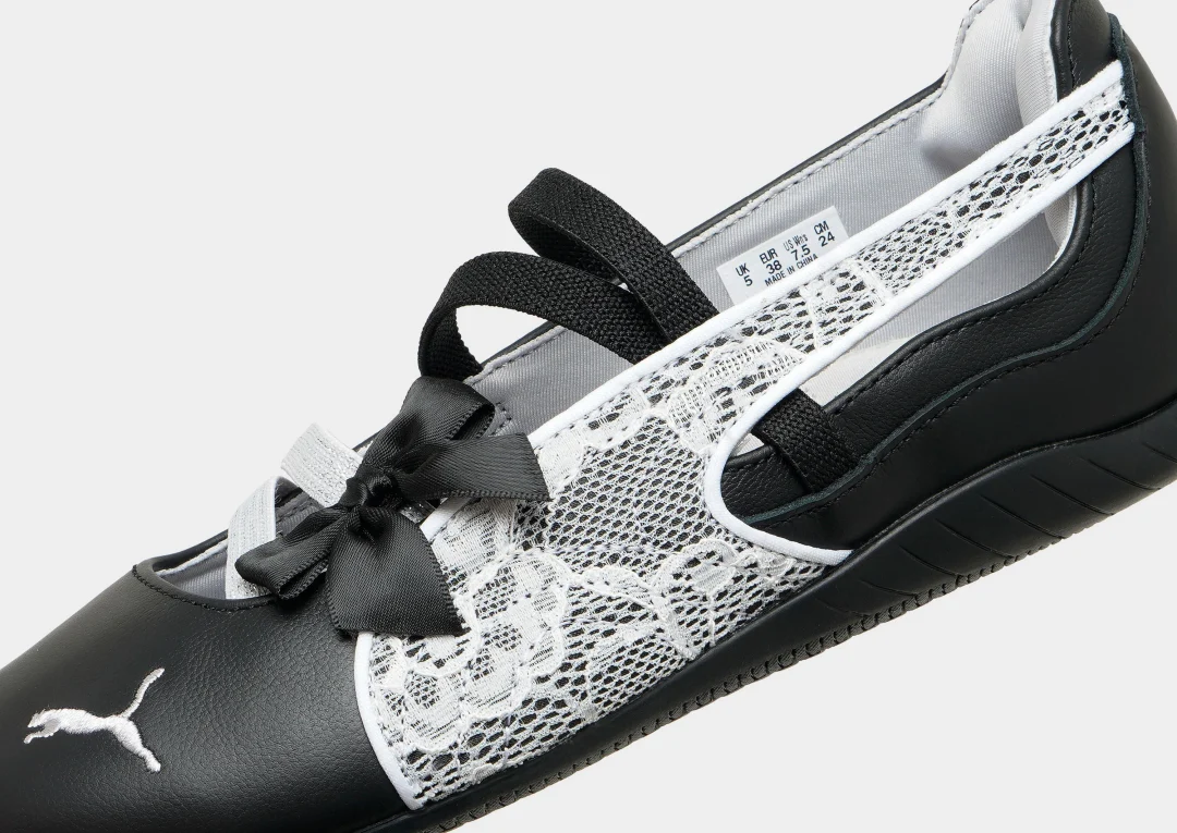 【JD Sports 限定】PUMA SPEEDCAT BALLET LACE “Black/Silver” (プーマ スピードキャット バレエ レース “ブラック/シルバー”) [408709-01/409009-01]