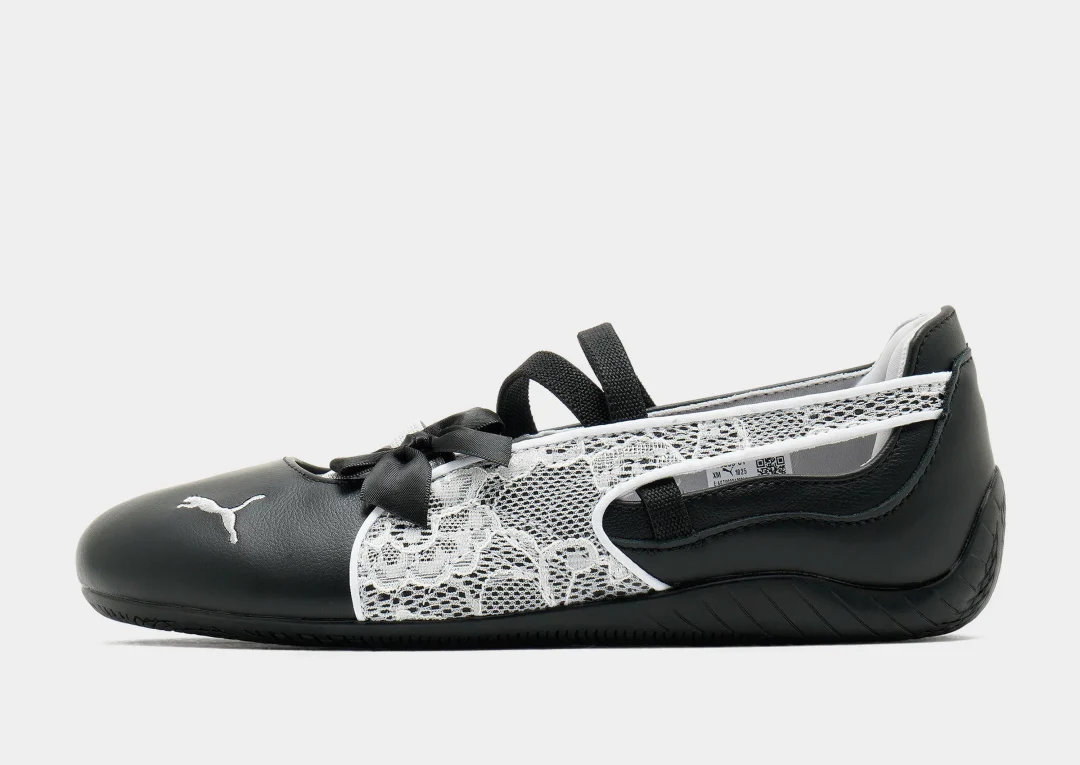 【JD Sports 限定】PUMA SPEEDCAT BALLET LACE “Black/Silver” (プーマ スピードキャット バレエ レース “ブラック/シルバー”) [408709-01/409009-01]