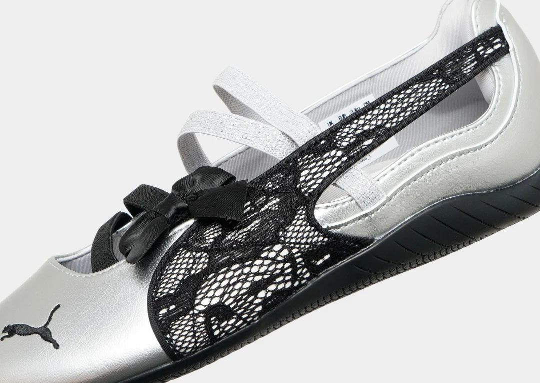【JD Sports 限定】PUMA SPEEDCAT BALLET LACE “Black/Silver” (プーマ スピードキャット バレエ レース “ブラック/シルバー”) [408709-01/409009-01]