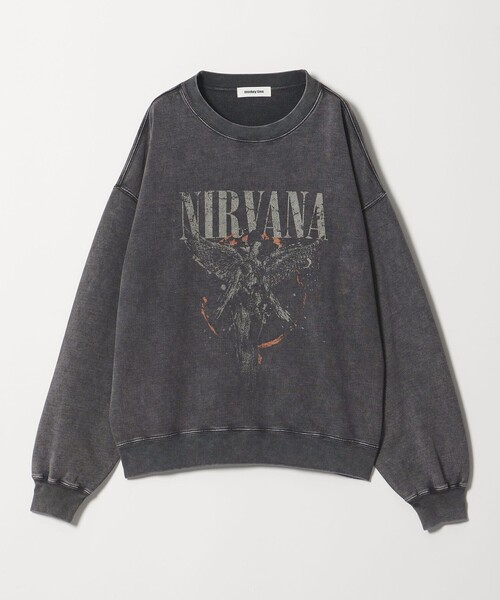 NIRVANA for monkey time 2025 FW “スウェットクルーネック”が12/18 発売 (ニルヴァーナ モンキータイム)