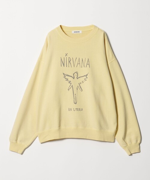NIRVANA for monkey time 2025 FW “スウェットクルーネック”が12/18 発売 (ニルヴァーナ モンキータイム)