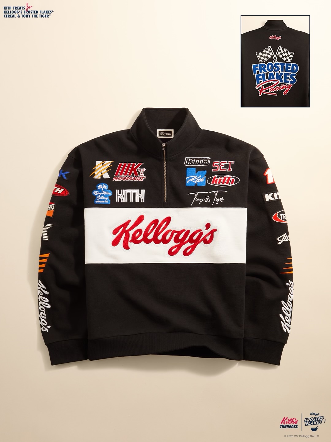 KITH TREATS for Kellogg’s Frosted Flakes Cereal & Tony the Tigerが2025年 12/12 発売 (キス トリーツ ケロッグ)