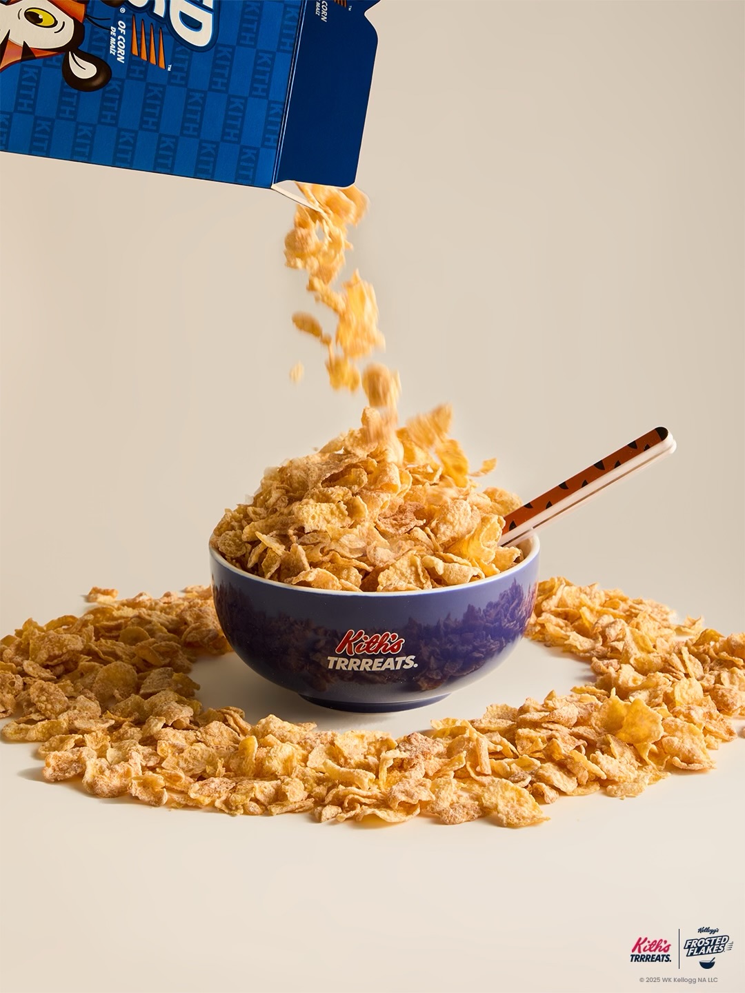KITH TREATS for Kellogg’s Frosted Flakes Cereal & Tony the Tigerが2025年 12/12 発売 (キス トリーツ ケロッグ)