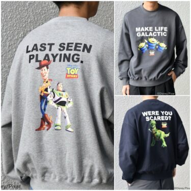 SHIPS any × TOY STORY 2025 FW "グラフィック プリント スウェット"が12月下旬 発売 (シップス トイストーリー)