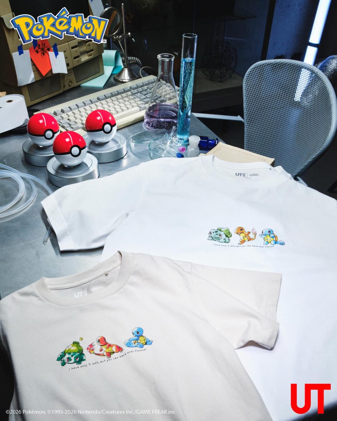 ポケモン初代作品 × ユニクロ UT 最新コラボが2026年 3/23 発売 (Pokemon UNIQLO)