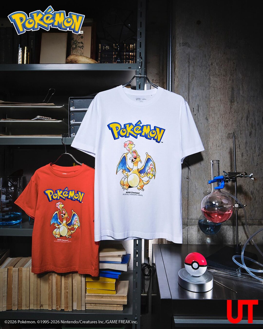ポケモン初代作品 × ユニクロ UT 最新コラボが2026年 3/23 発売 (Pokemon UNIQLO)