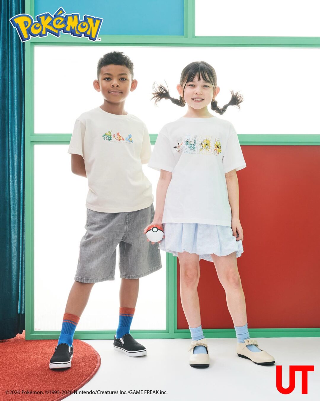 ポケモン初代作品 × ユニクロ UT 最新コラボが2026年 3/23 発売 (Pokemon UNIQLO)