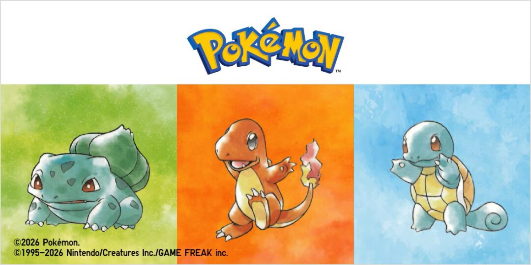 ポケモン初代作品 × ユニクロ UT 最新コラボが2026年 3月下旬 発売 (Pokemon UNIQLO)