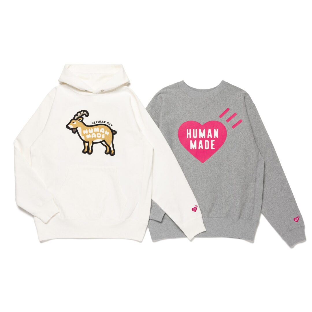 【店舗別カラー】HUMAN MADE “ANIMAL HOODIE & HEART SWEATSHIRT”が2025年 12/20 発売 (ヒューマンメイド 2025 FW)
